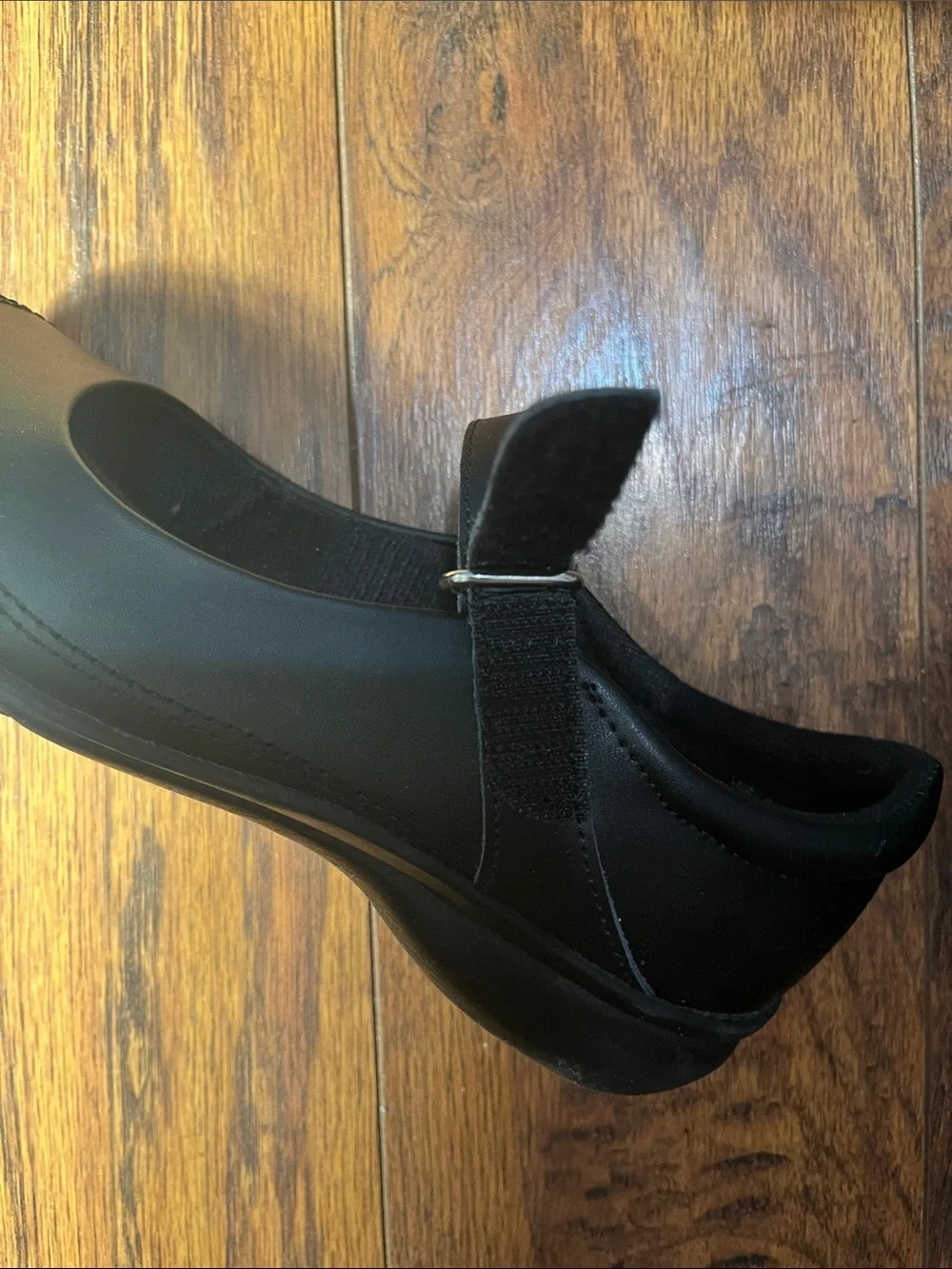 smartfit Black Big Girls Mary Jane Dress Shoes Velcro close